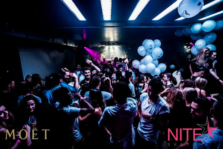 Sketch NITE, a night club in Warsaw, Poland
