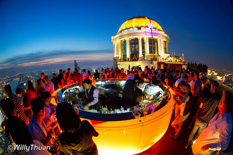 Sky Bar at The Lebua, a bar in Bangkok, Thailand