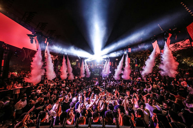Sky Bar, a night club in Beirut, Lebanon