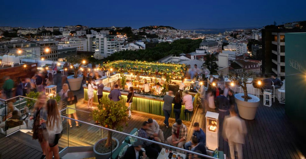Sky Bar Tivoli, a bar in Lisbon, Portugal