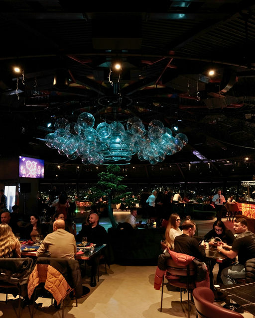 Sky Club, a night club in Tiranë, Albania