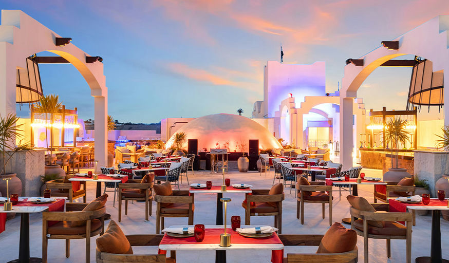 Sky Lounge at Swissotel, a restaurant in Sharm El Sheikh, Egypt