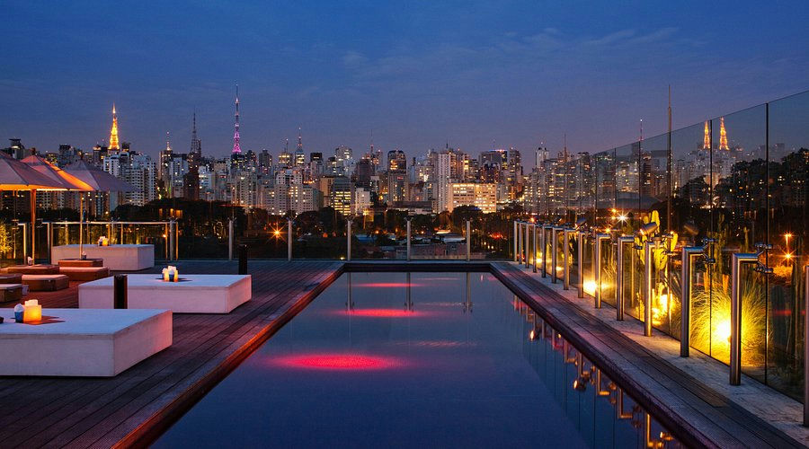 Skye Bar, a restaurant in São Paulo, Brazil