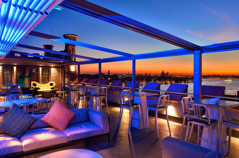 Skyline Rooftop Bar, a restaurant in Venice, Italy