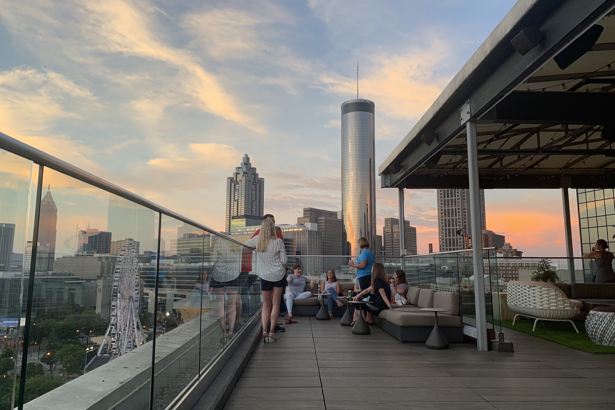 SkyLounge, a rooftop in Atlanta, USA — photo 2