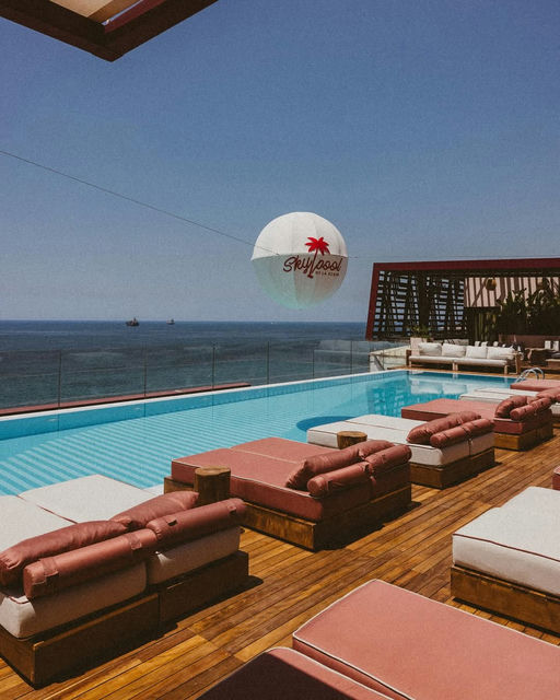 Skypool by La Scene, a pool club in Antelias, Lebanon