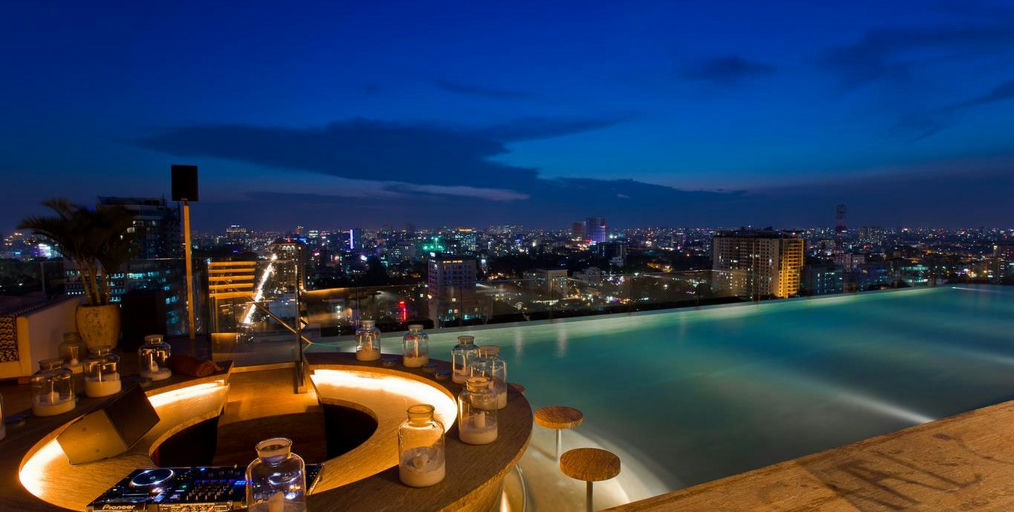 Social Club Rooftop, a bar in Ho Chi Minh (Saigon), Vietnam