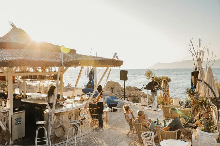 Sol Lounge, a restaurant in Makarska, Croatia