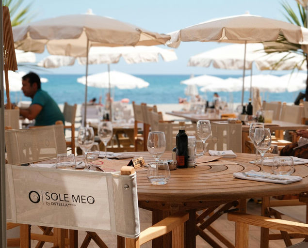 Sole Meo Rooftop, a beach club in Corsica, France