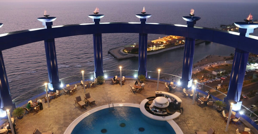 Soleil Sky Lounge at The Rosewood, a lounge in Jeddah, Saudi Arabia