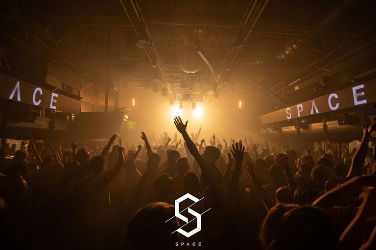 Space Club, a night club in Florence, Italy