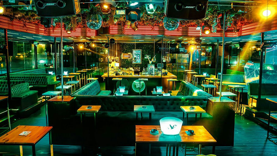 Splav TAG, a night club in Belgrade, Serbia