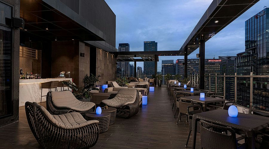 Straight Up at The Seda, a lounge in Manila, Philippines