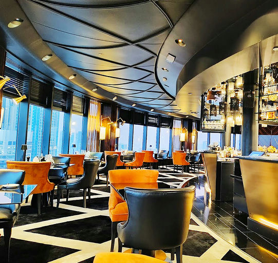 Stratos, a restaurant in Abu Dhabi, UAE