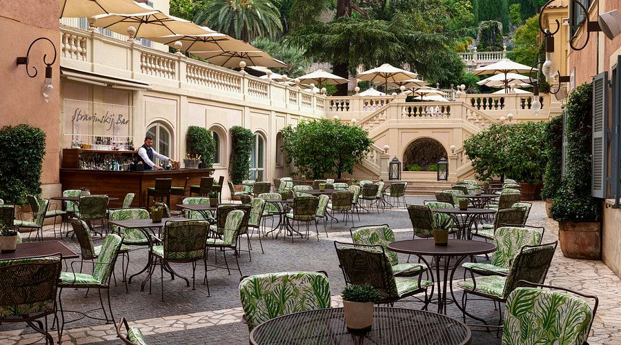 Stravinskij Bar, a restaurant in Rome, Italy