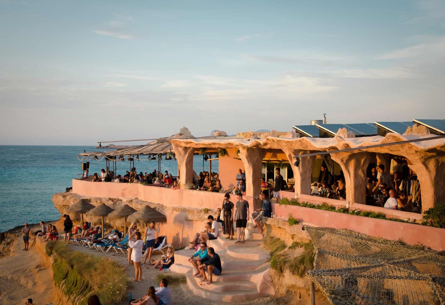 Sunset Ashram, a restaurant in Ibiza, Spain