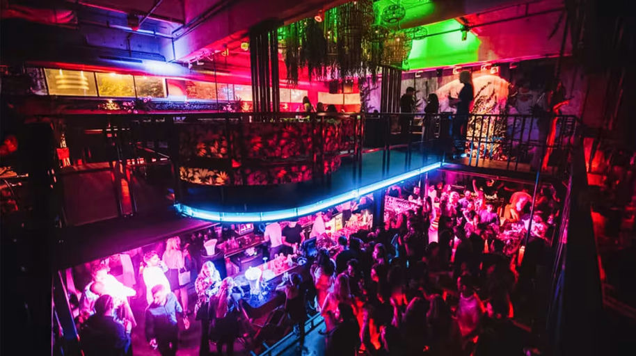 Superdisco, a night club in Rotterdam, Netherlands