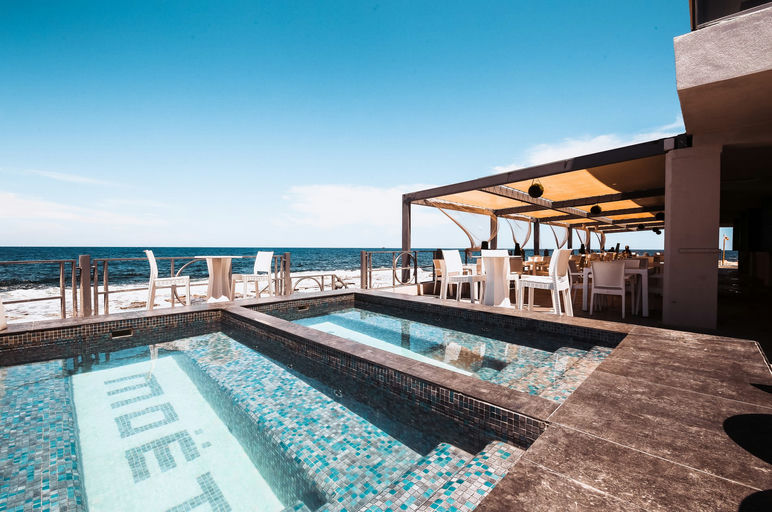 Surfside Beach Club, a restaurant in Silema, Malta