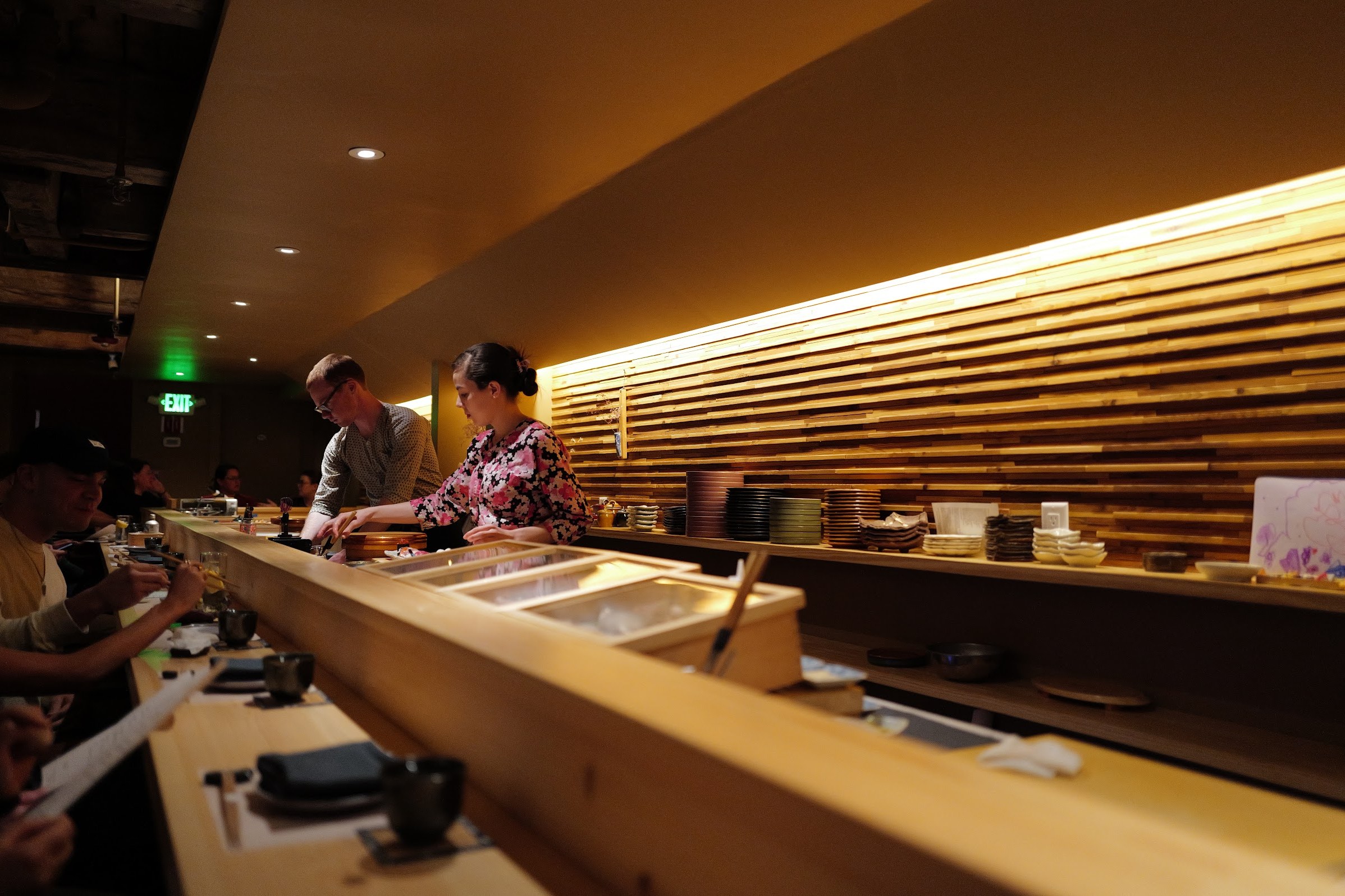 Sushi @ Temple Records, a restaurant in Boston, USA — photo 2