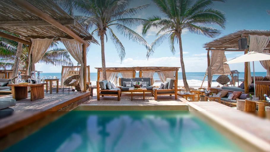 Taboo Tulum, a beach club in Tulum, Mexico