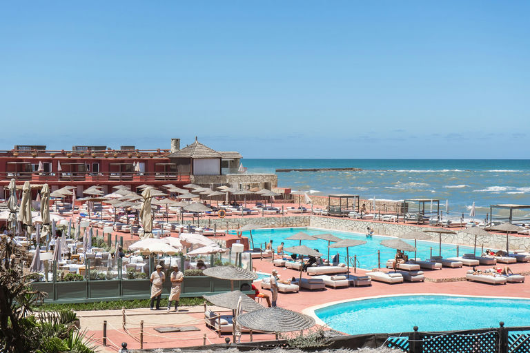 Tahiti Beach Club, a beach club in Casablanca, Morocco