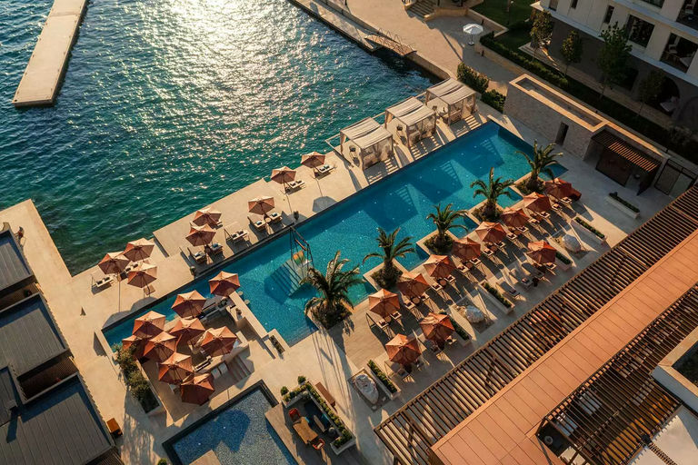Tapasake Beach Club, a beach club in Herceg Novi, Montenegro