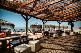 Tayo Beach Bar, a beach club in Corfu, Greece