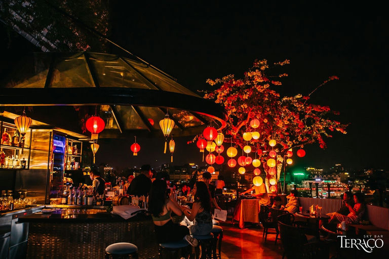 Terraço Sky Bar, a bar in Hanoi, Vietnam