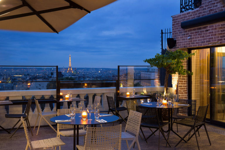 Terrass” Rooftop Bar, a restaurant in Paris, France