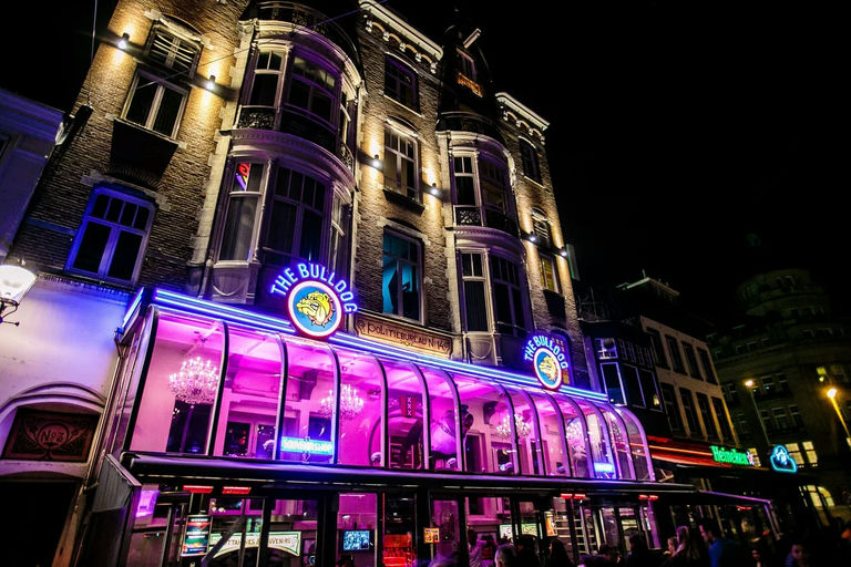 The Bulldog Hotel, a bar in Amsterdam, Netherlands