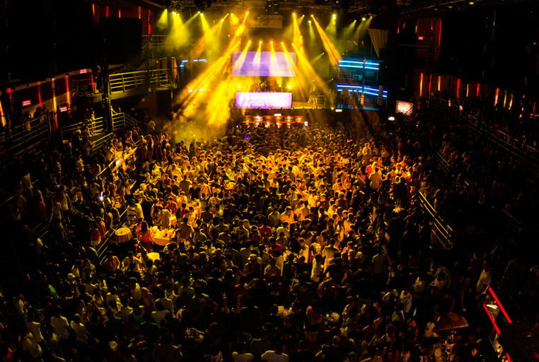 The City, a night club in Cancun, Mexico
