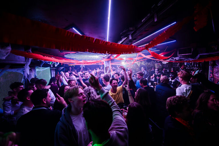 The Cooldown Café, a night club in Amsterdam, Netherlands