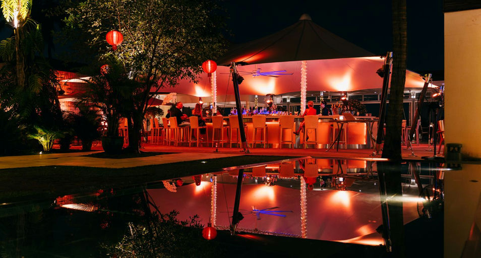 The Deck Saigon, a restaurant in Ho Chi Minh (Saigon), Vietnam
