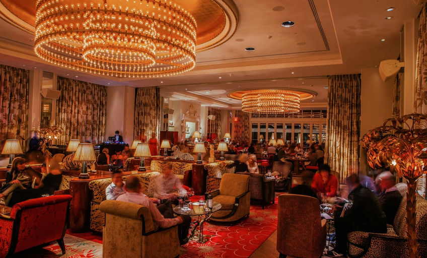 The Living Room, a lounge in Miami, USA