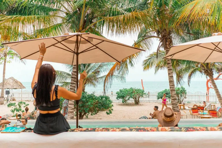 The Pink Mango, a restaurant in Cartagena, Colombia