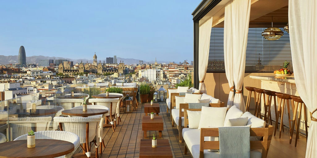 The Roof at Edition, a restaurant in Barcelona, Spain