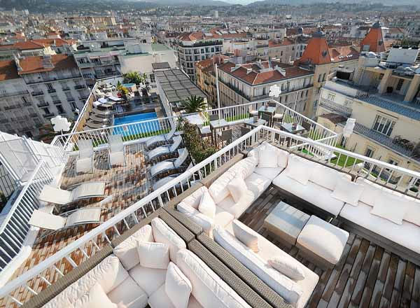 The Rooftop at Splendid Hotel, a restaurant in Nice, France