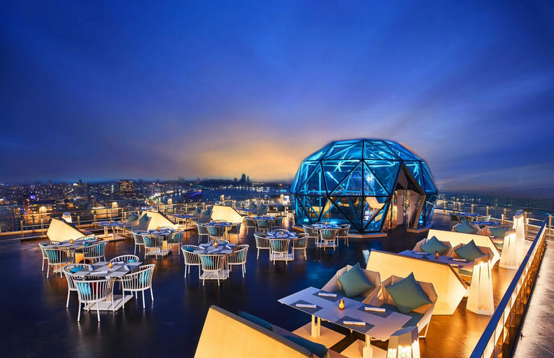 The Sky 32, a bar in Pattaya, Thailand