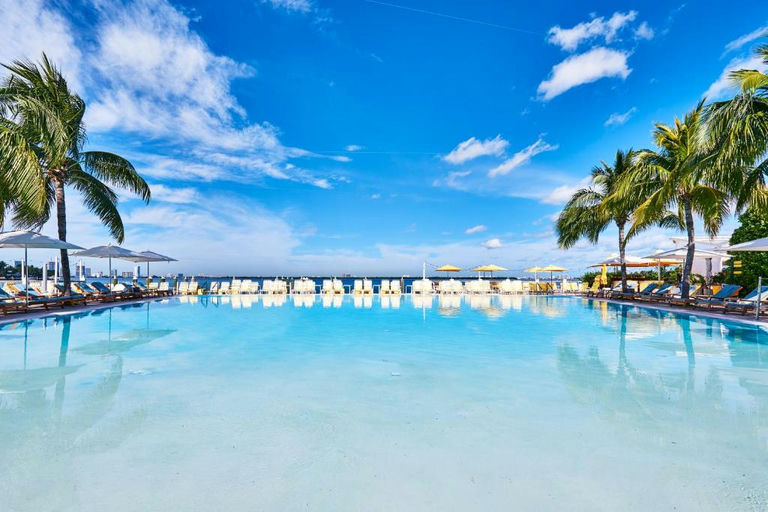 The Standard Spa, a pool club in Miami, USA