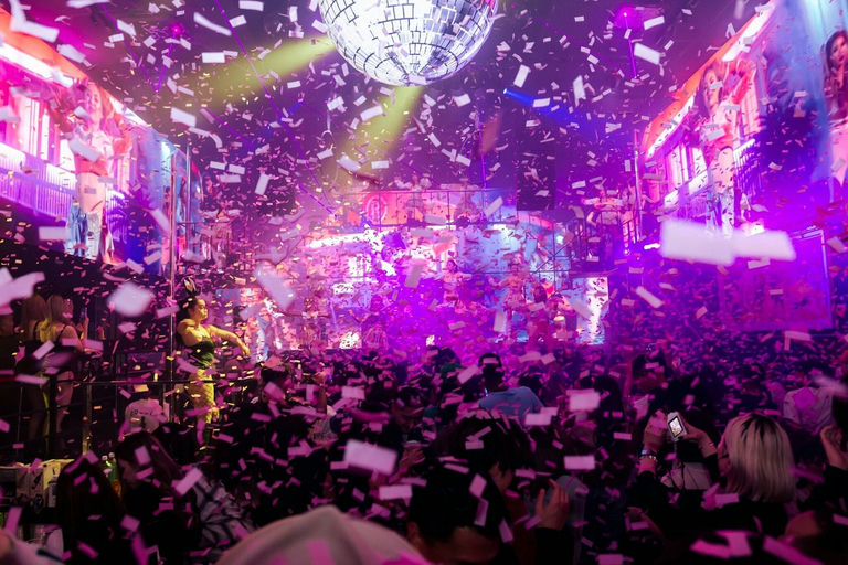 The Super Pink, a night club in Osaka, Japan