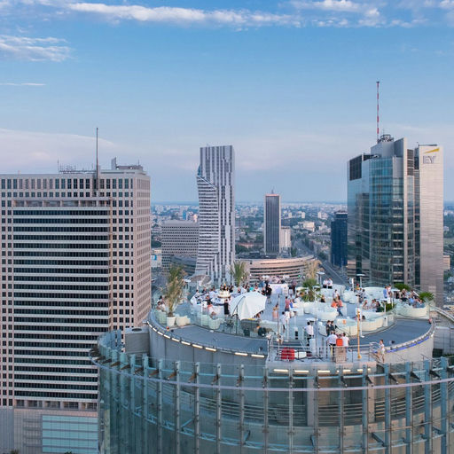 The View, a night club in Warsaw, Poland