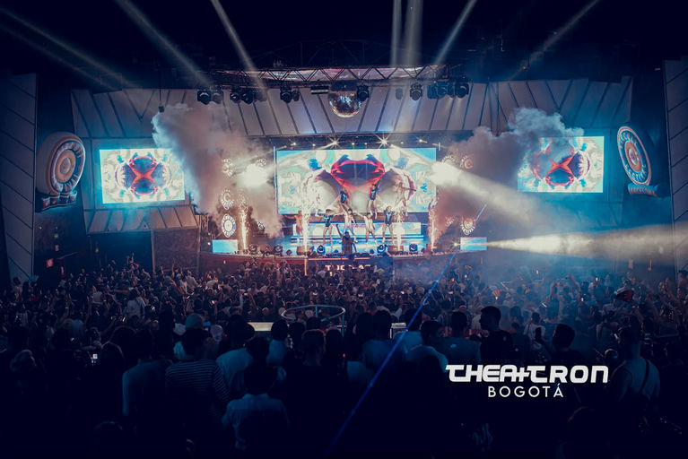 Theatron, a night club in Bogota, Colombia