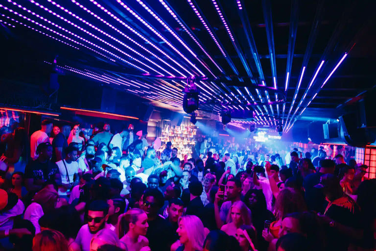 Tibu, a night club in Marbella, Spain