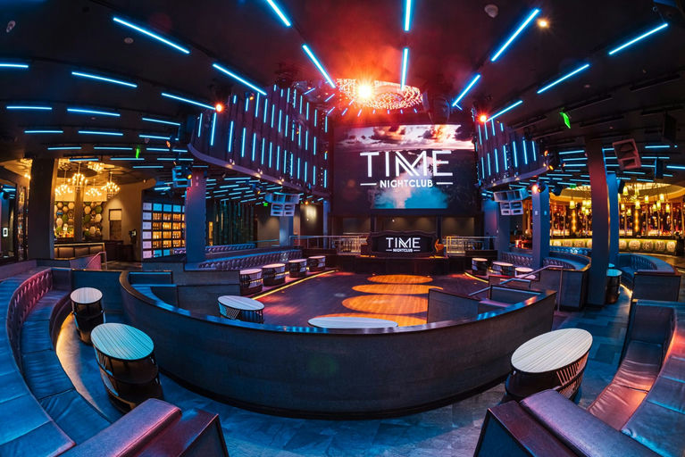 Time, a night club in Costa Mesa, USA