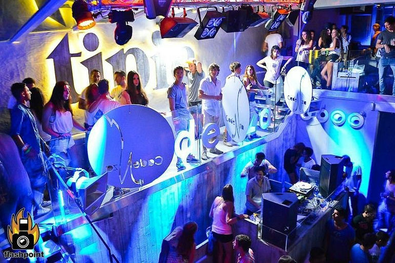 Tipic Club, a night club in Formentera, Spain