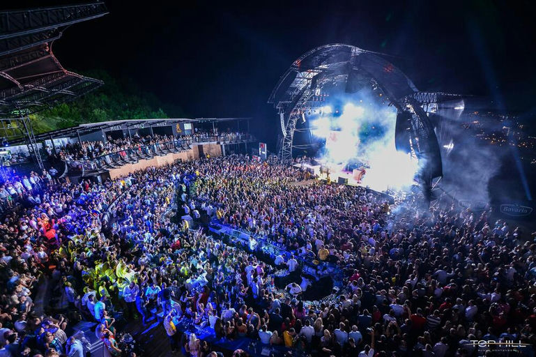 Top Hill, a night club in Budva, Montenegro