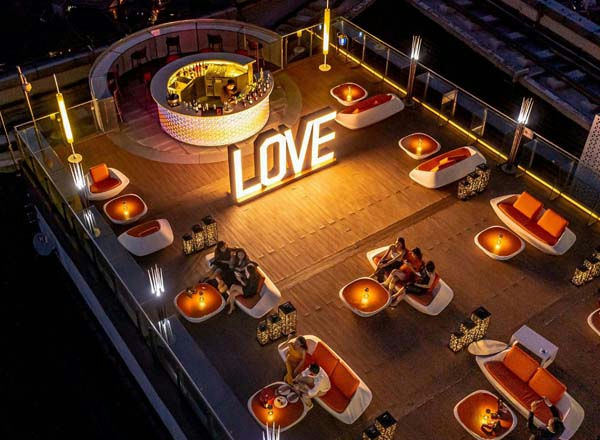 Top of Hanoi at Lotte Hotel, a bar in Hanoi, Vietnam