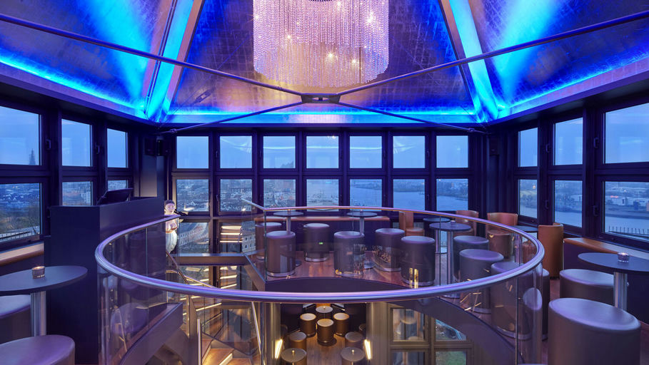 Tower Bar at Hotel Hafen, a bar in Hamburg, Germany