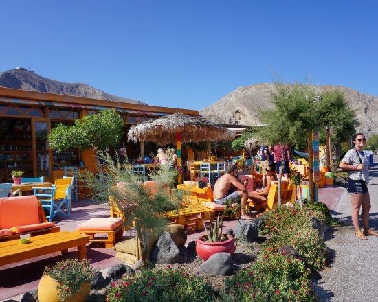 Tranquilo, a bar in Santorini, Greece