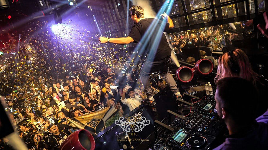 V2 Tokyo, a night club in Tokyo, Japan